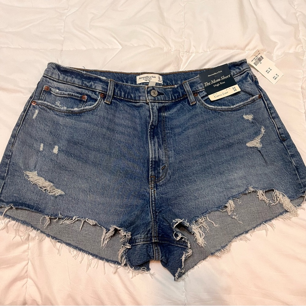 Abercrombie Curve Love Mom Short (Size 16/33)